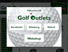 Tablet Screenshot of golfoutlets.nu